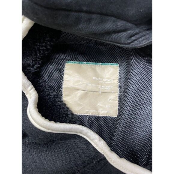 VTG Undercover Hooded Parka Fleece Lined Jacket Men 2 Medium AW99 Ambivalence - Picture 10 of 12